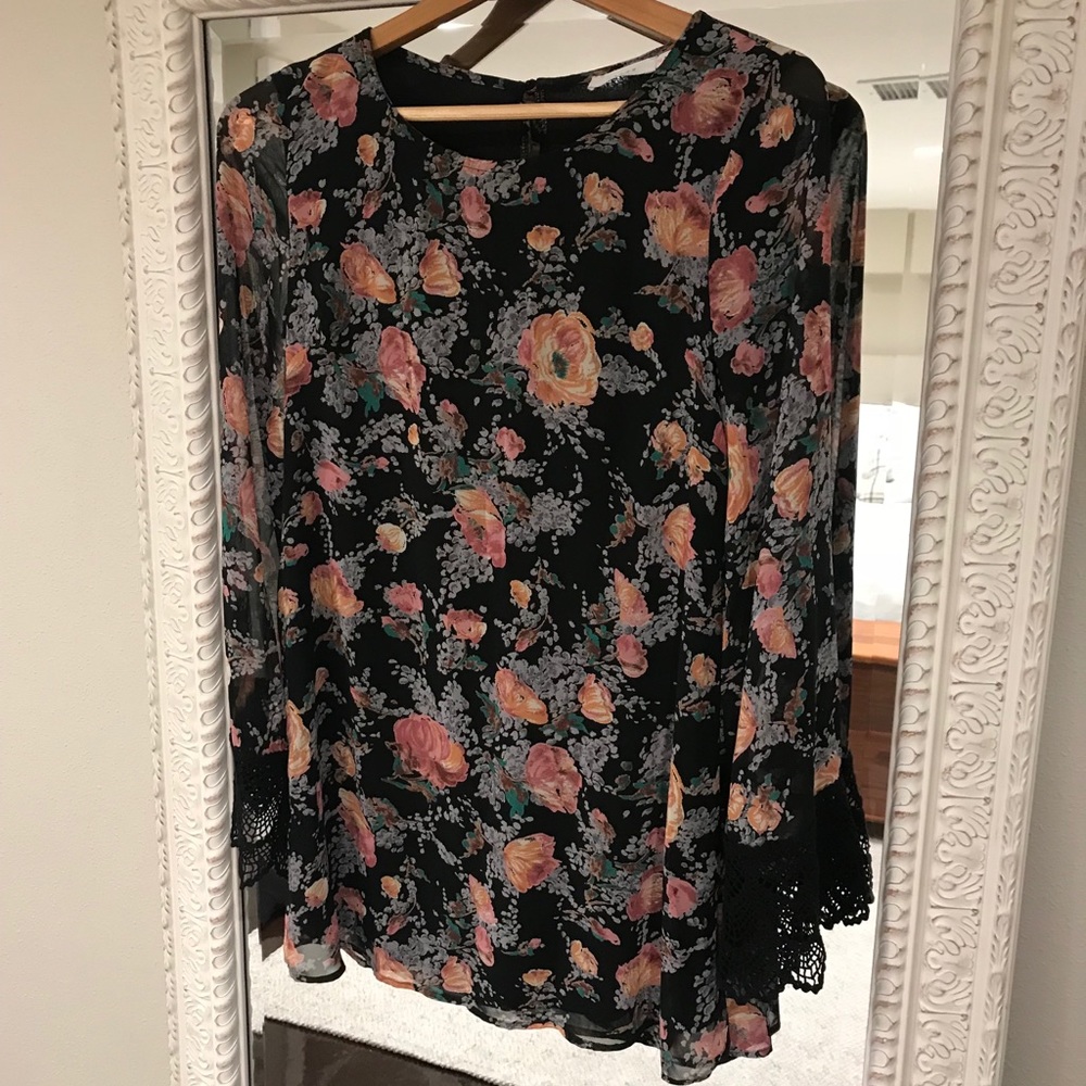 Floral Shift Dress